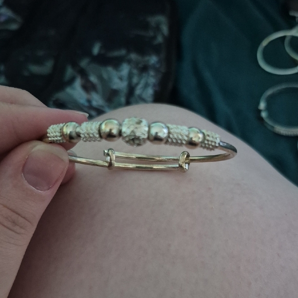 Jewelry - Elegant Gold and Silver Women's Bracelet